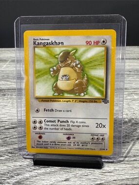 Pokémon | Jungle #21/64: Kangaskhan (1999) - Vintage Collectible Trading Card